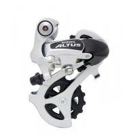 Суппорт-переключатель задний велосипедный SHIMANO Altus, M310, 7/8 скоростей, серебристый