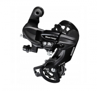 Переключатель задний SHIMANO TOURNEY RD-TY300, 6/7 скоростей, под петух, черный