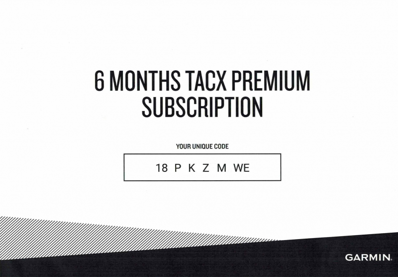 Подписка на 6 месяцев Tacx Premium