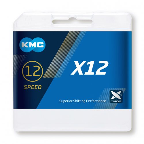 Цепь KMC X12 EPT 12ск. 126L Silver