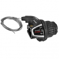 Шифтер SHIMANO Tourney, RS35, прав, 6ск, тр. 2050мм, б/уп.